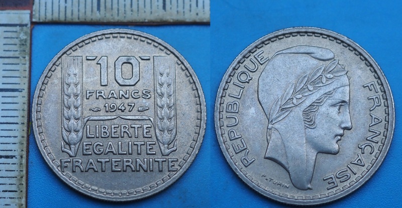 1947 - 10 francs - Francie