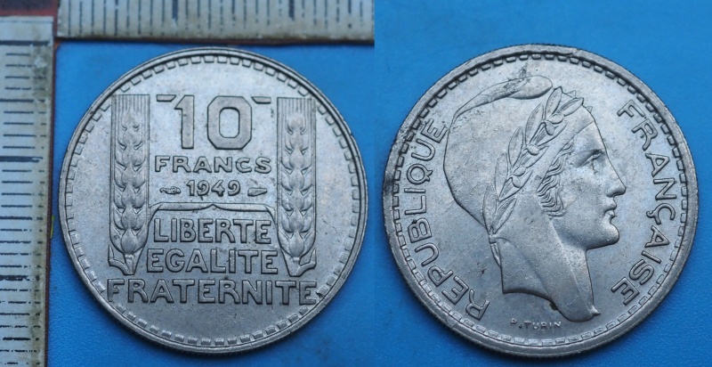 1949 - 10 francs - Francie
