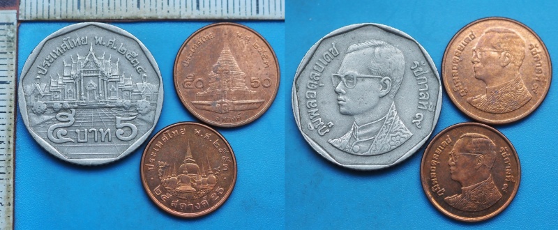 mince Thajska - 3x různý typ
