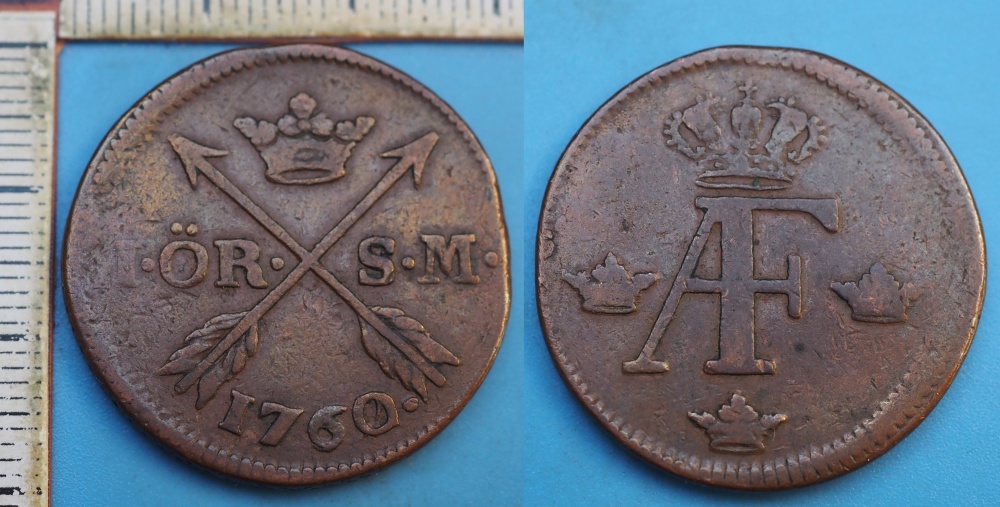 1760 SM - 1 ore - Švédsko