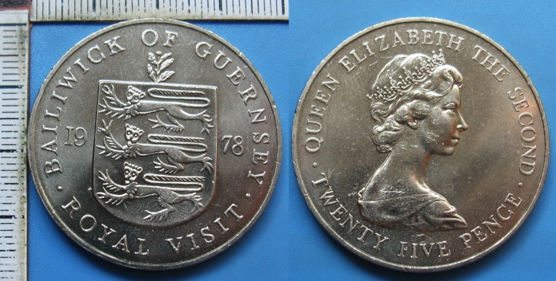1978 - 25 pence - Guernsey