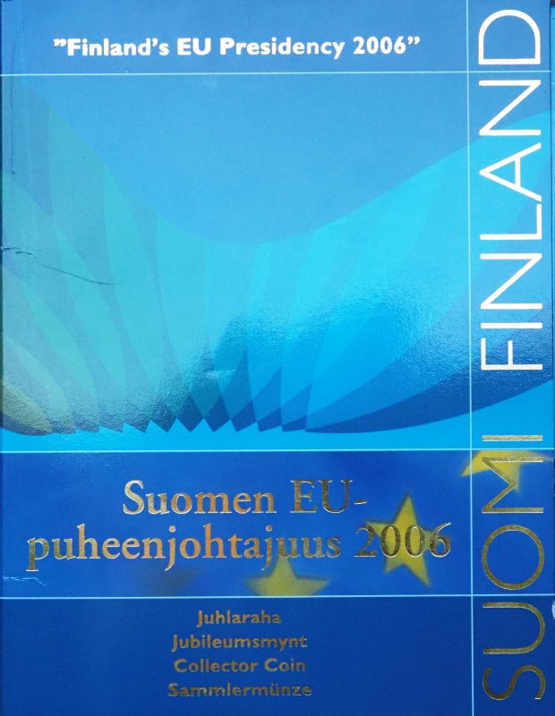 2006 - 5 euro - Finsko, EU presidency, bankovní balení