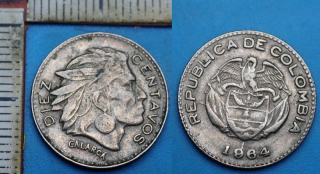 1964 - 10 centavos - Kolumbie