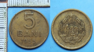 1955 - 5 bani - Rumunsko