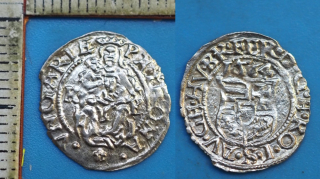 1564 KB - denár, stříbro - Ferdinand I.