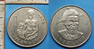 1979 - 1 lilangeni - Svazijsko