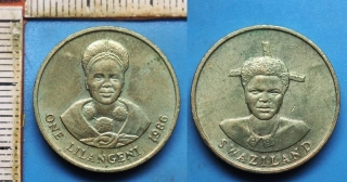 1986 - 1 lilangeni - Svazijsko