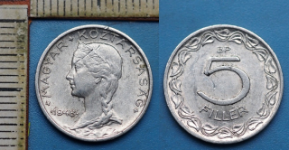 1948 BP - 5 fillér - Maďarsko