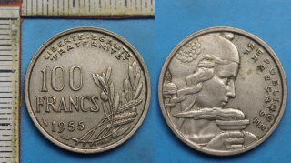 1955 - 100 francs - Francie