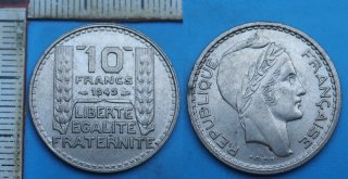 1949 - 10 francs - Francie