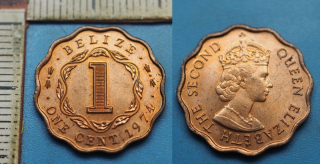 1974 - 1 cent - Britské Belize