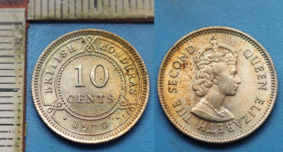1970 - 10 cents - Britský Honduras