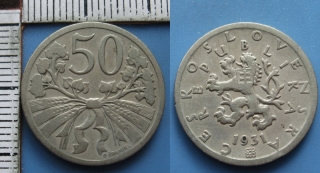 1931 - 50 haléřů