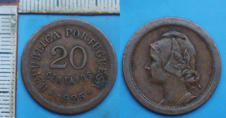 1925 - 20 centavos - Portugalsko