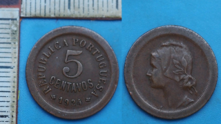 1924 - 5 centavos - Portugalsko