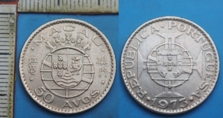 1973 - 50 avos - Portugalské Macao