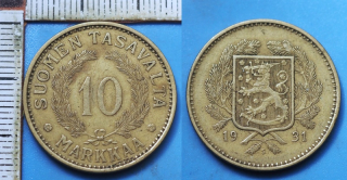 1931 S - 10 markkaa - Finsko