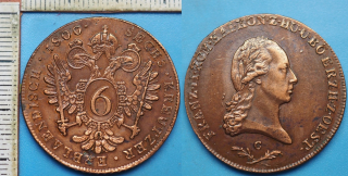 1800 C - 6 krejcar - František I., pěkný