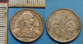 1941 S - 10 cents - Francouzská Indočína