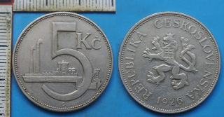 1926 - 5 korun