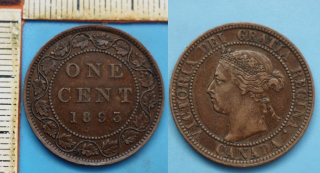 1893 - 1 cent - Victoria, Kanada