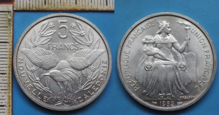 1952 - 5 francs - Francouzská Nová Kaledonie