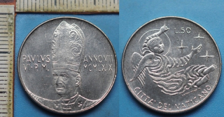 1969 - 50 lir - Pavel VI., Vatikán