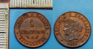1891 A - 1 centime - Francie