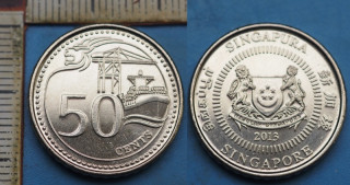2013 - 50 cents - Singapur