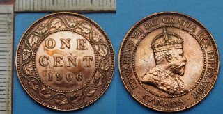 1906 - 1 cent - Edward VII., Kanada