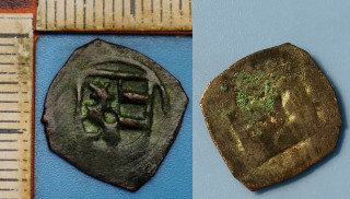 1429-1441 - pfennig, stříbro - arcibiskup Jan II. z Reisbergu, Salzburg