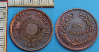 1948 - 1 centavo - Peru
