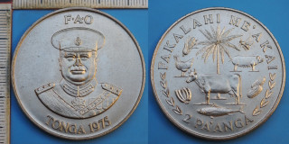 1975 - 2 paanga - Tonga, FAO