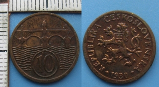 1930 - 10 haléř