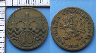 1928 - 10 haléř