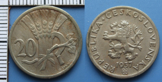1937 - 20 haléřů
