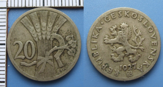 1927 - 20 haléřů