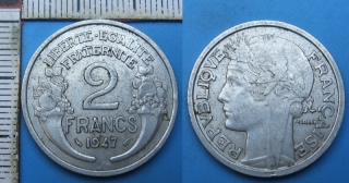 1947 - 2 francs - Francie