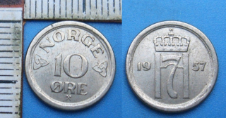 1957 - 10 ore - Norsko