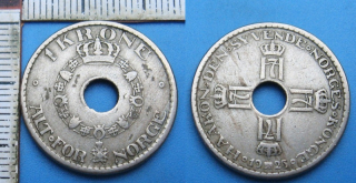 1925 - 1 krone - Norsko