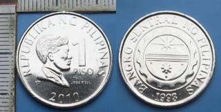 2010 - 1 piso - Filipíny