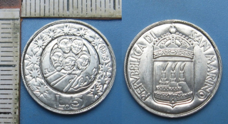 1973 - 5 lir - San Marino