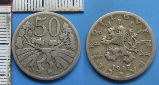 1927 R - 50 haléřů