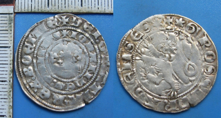 1310-1346 - pražský groš, stříbro - Jan Lucemburský