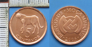 2006 - 5 centavos - Mosambik