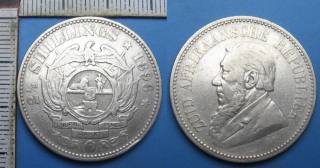 1896 - 2,5 shillings, stříbro - Zuid Afrika - Jižní Afrika