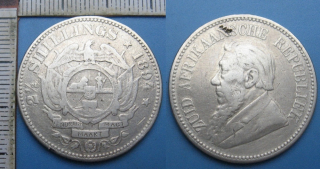 1894 - 2,5 shillings, stříbro - Zuid Afrika - Jižní Afrika