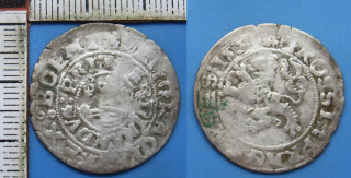 1534 - Pražský groš, stříbro - Ferdinand I. Habsburský, Kutná Hora