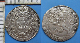 1310-1346 - Pražský groš, stříbro - Jan Lucemburský