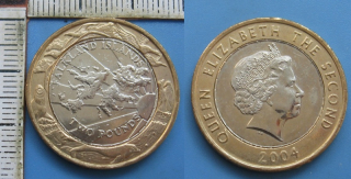 2004 - 2 pounds - Falklandy